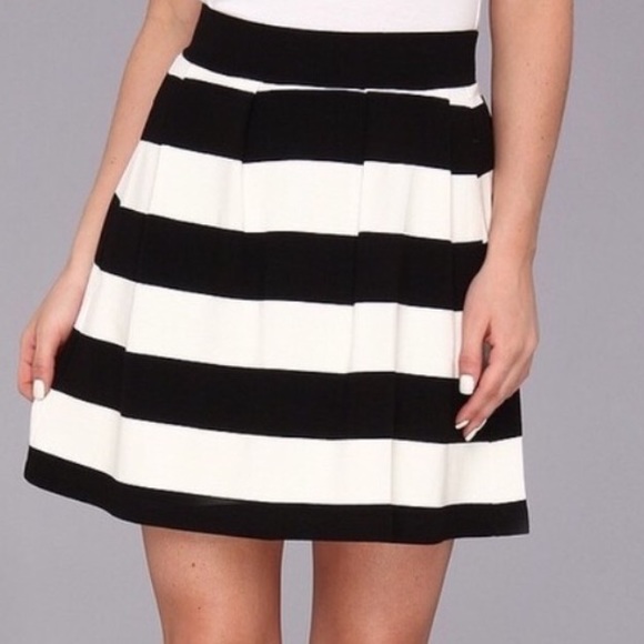 French Connection Dresses & Skirts - NWOT French Connection Black & White A-Line Skirt